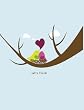 LETS FLOCK: Feeling a little frisky? Let your lovah know...what comes next is up to you.