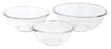 Kitchen & Housewares : IMPERIAL 478199 "PYREX" 3 PIECE MIXING BOWL SET Pack of 2