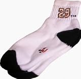 Kevin Harvick White Youth Socks