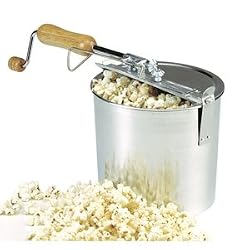 Norpro Hand Crank Stove Top Popcorn Popper NEW