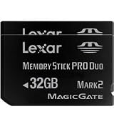 Lexar 32GB Platinum II Memory Stick Pro Duo Memory Card - Pack of 2 Cards