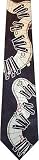 Rambling keyboard neck tie