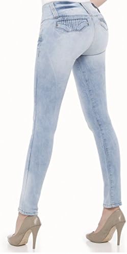 Colombian Push Up Jeans Levanta Cola High Waist Skinny Jeans Stretch Jeans 5119-16
