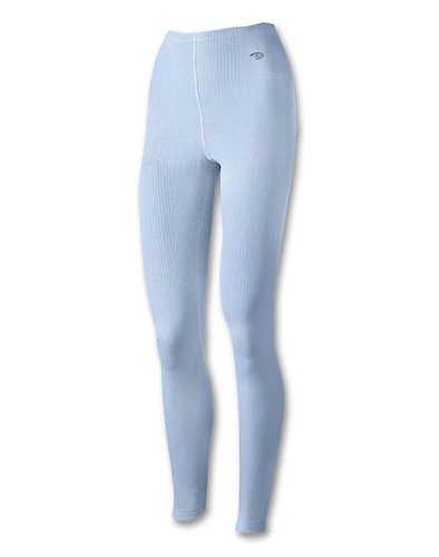 Duofold Womens Mid-Weight Two-Layer Ankle length pant Thermal, Frost, Medium