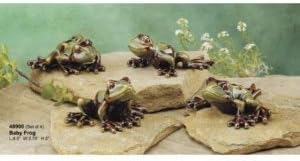 Baby Frog, Ceramic Green and Brown 48900
