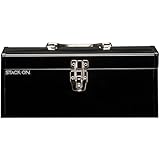 Stack-On SHB-16 16-Inch Multi-Purpose Steel Tool Box, Black