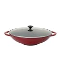 Chasseur Wok Set, 37cm - Chilli Red