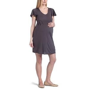 Nuka Women's Maternity Cotton Modal Henna Dress