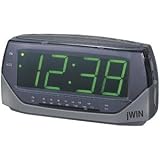 jWIN JL-304 Giant-Number LED Display Alarm Clock Radio (Giftbox)