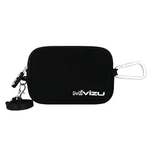 Black Digital Camera Case Bag for Sony Cybershot TX1 TX5 S2100 W370 DSC-HX5V/B DSC-TX7 W310 W330 W350