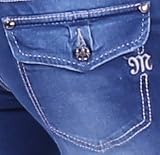 Women's Wide Leg Jean in MK52 by Miss Me