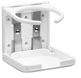 Sporting Goods : AFI 20056 Boat Collapsible Drink Holder (White)