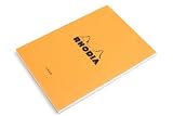 Rhodia Classic Orange Notepad 6x8.25 Lined