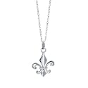 FOJO's Sterling Silver Fleur De Lis Pendant