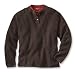 Apparel : Merino Wool Waffle-Knit Henley