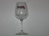 ATLANTA BRAVES 12 ounce Team Logo WINE GLASS