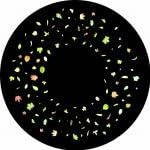 Leaf (Colored) Abstract Effect Wheel for Solar Projectors