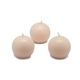 2" Ivory Ball Candles (12pc/Box)