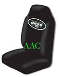 Set of 2 NFL Licensed Universal-fit Front Bucket Seat Cover - New York Jets