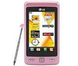 LG KP500 cookie rose + CARTE MEM MICRO SD 4GO +ADAPT SD (Search Terms: Téléphones portables monobloc)