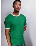 Fine Cotton Jersey Ringer T-shirt