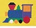 Lauri Textured Crepe Rubber CHOO CHOO PUZZLE Train 13 pcs
