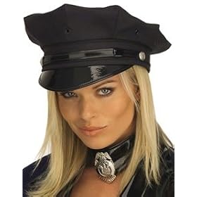 Sexy Body Jewelry: Sexy Police Woman Choker