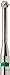 Crosstech Multi-Use Diamond Burs 801L/009C (0.9 mm head size), Friction Grip Shank, Coarse, Round (Pack of 5)