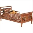 Stork Craft Soom Soom Toddler Bed, Cognac