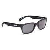 HOVEN RISKY 40-0201 BLACK MATTE FRAME GREY POLYCARBONATE LENS PLASTIC SUNGLASSES