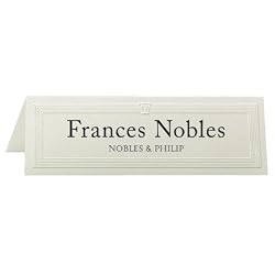 FST71423 CARDS,TENT,CAPITAL,IVORY