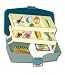 Jolee's By You-Tackle Box With Gear