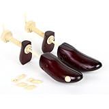 SWE Men's 2-Way Wooden Shoe Stretchers for Sizes 9 to 14