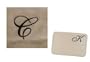 Aussino 18X27 Acrylic Bath Rug-C- ivory-black embroidery