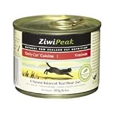 ZiwiPeak 'Daily-Cat' Cuisine; All-Natural New Zealand Cat Food; Venison; (12/6.5oz cans)
