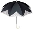 Ladie's Black Dahlia Parasol