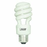 Feit Electric ESL13T/D 13-Watt Compact Fluorescent Mini Twist Bulb (60-Watt Incandescent Equivalent), Daylight