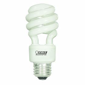 Feit Electric ESL13T/D 13-Watt Compact Fluorescent Mini Twist Bulb (60-Watt Incandescent Equivalent), Daylight