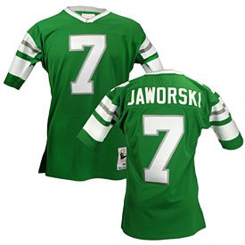 Jersey Ron Jaworski 1980 M&N Green