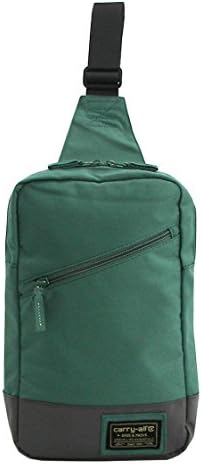 Carry All Men's Down Town Sling Bag 2.5 x 7 x 12 inch Green