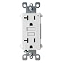 Leviton 012-07899-00W 20-Amp 125-Volt GFCI SmartLock PRO Receptacle Electrical Outlet, White