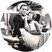 Eartha Kitt & Sammy Davis Jr Magnet