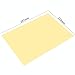 Mr-Label® Clear Matte Full Letter Sheet Removable Adhesive Labels –Transparent Tear-Resistant Waterproof Stickers for Kitchen Use | Manufacturing and Storage-Laser Print Only (25 Sheets)