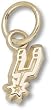 San Antonio Spurs Logo 1/4" Charm/Pendant