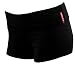 Active Basic Dance or Yoga Fold Down Hot Shorts Lots of Colors! (Small, Black)
