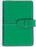 Baekgaard Mini Notebook by Vera Bradley in Kelly Green/Violet