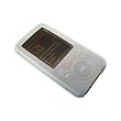 Premium Silicone Skin for Sony Walkman E436 / E438 Series - Clear, with Armband and Belt Clip