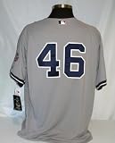 Andy Pettitte New York Yankees Authentic Away Jersey w/ 2009 World Series Patch - MLB Authentic Adult Jerseys