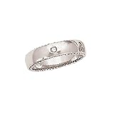 Sterling Silver and Diamond Ring