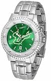 South Florida Bulls Competitor AnoChrome Men's Watch with Steel Band